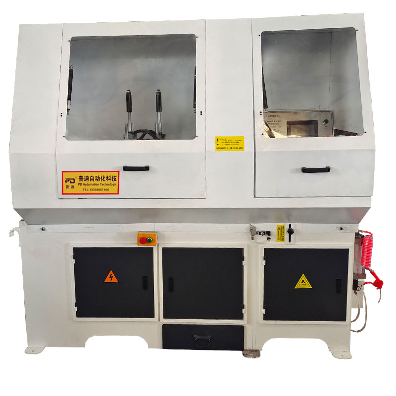 455全自動(dòng)鋁材鋸切機(jī)全封閉無塵切鋁機(jī)